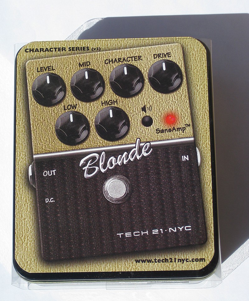 TECH 21 Character Series Blonde Version2 Effects Pedal